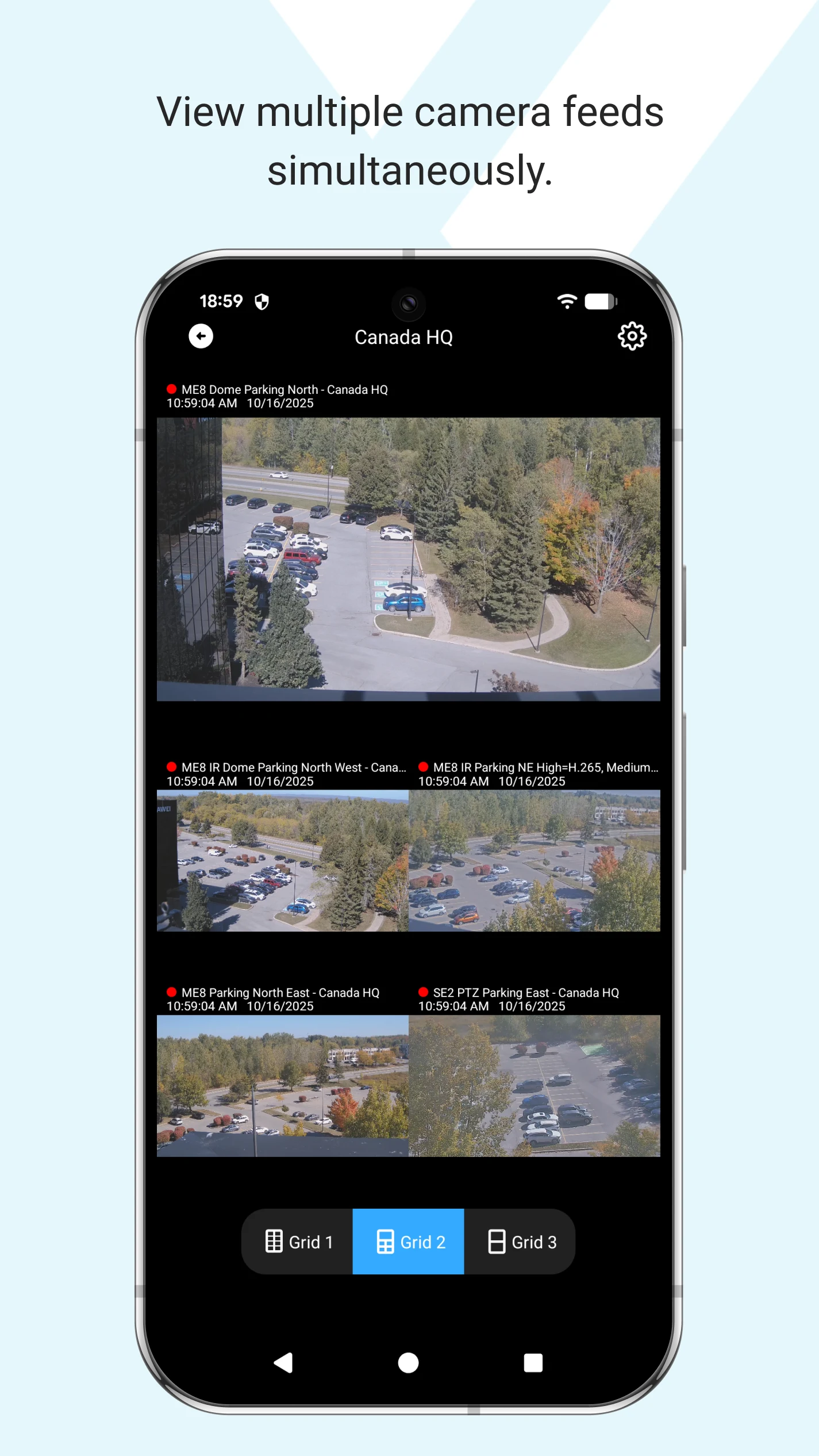 March Networks Command + screenshot