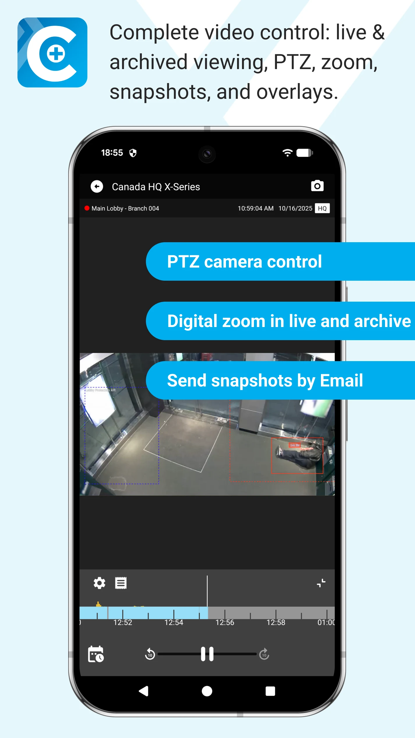 March Networks Command + screenshot